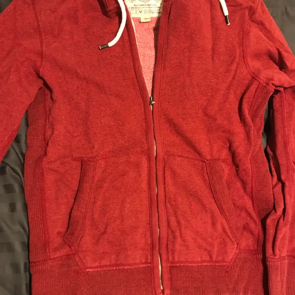 American Eagle Zip Up Vintage Sweatshirt - Picture 2 of 5